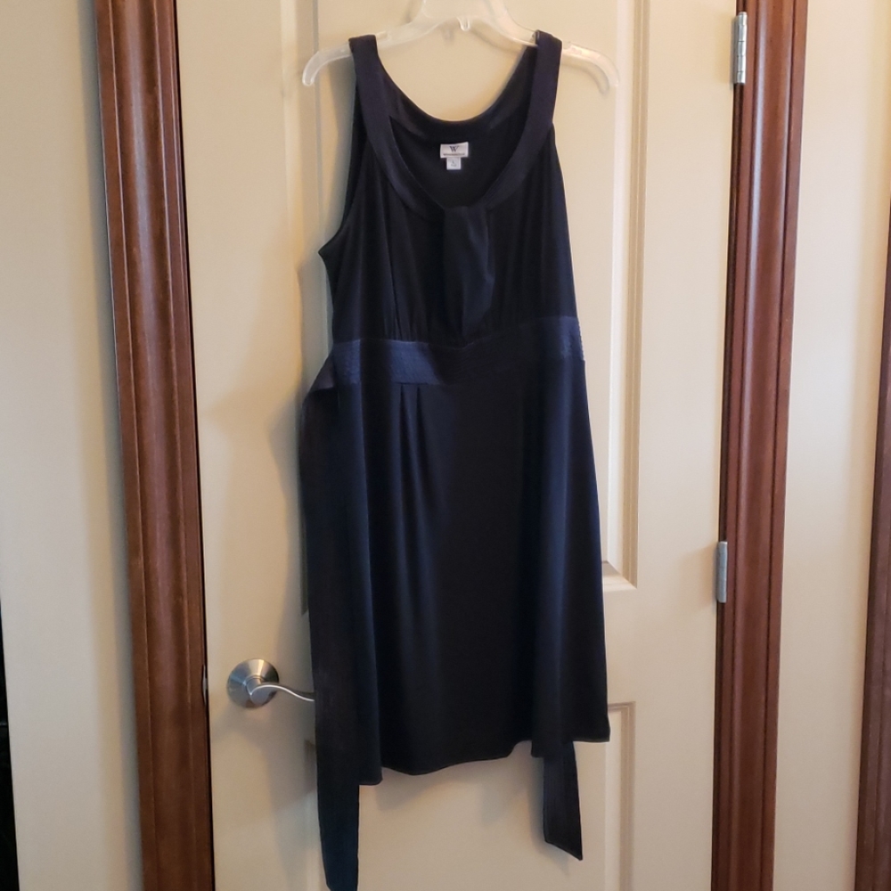 Size Large women's Worthington black dress